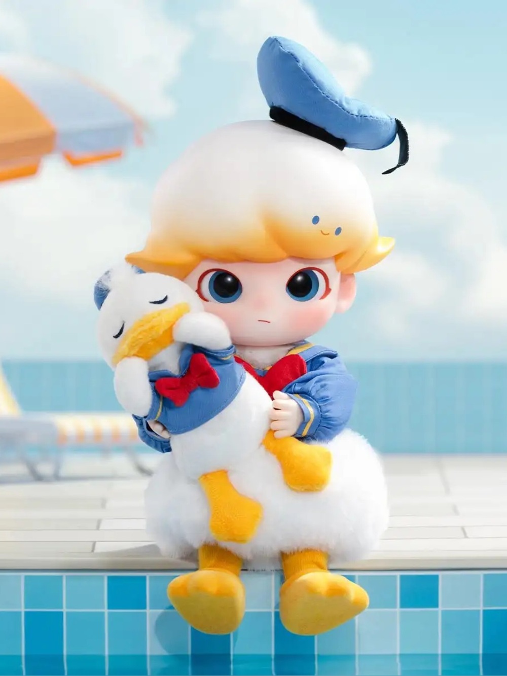 POP MART DIMOO Donald Duck 1/8 Action Figure - Picture 4 of 4